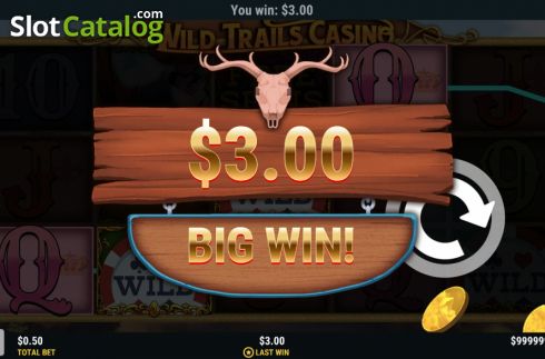 Скрин6. Wild Trails Casino слот