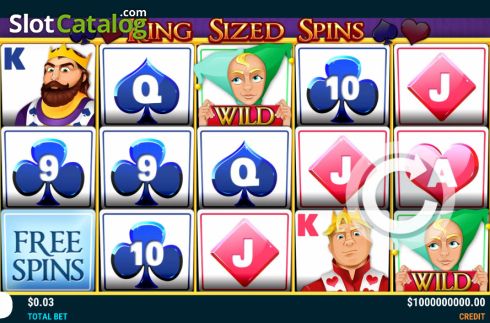 Скрин2. King Sized Spins слот