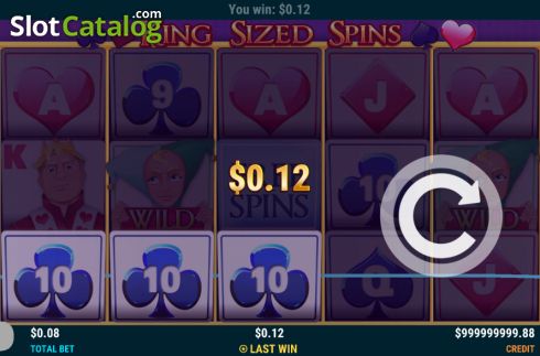 Скрин5. King Sized Spins слот