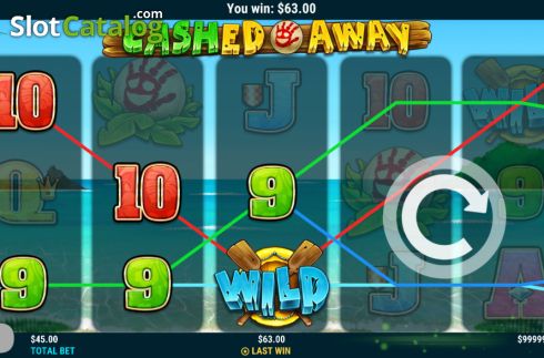 Скрин3. Cashed Away слот