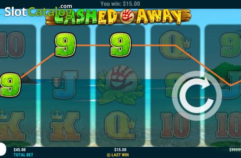 Скрин5. Cashed Away слот