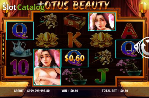 Скрин4. Lotus Beauty слот