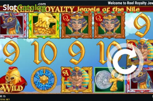 Скрин2. Reel Royalty: Jewels of the Nile слот