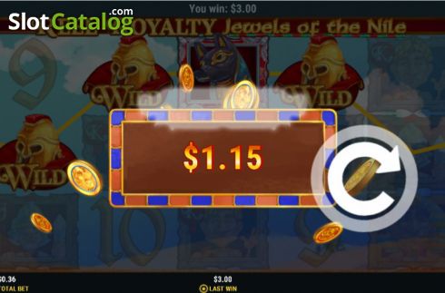 Скрин3. Reel Royalty: Jewels of the Nile слот