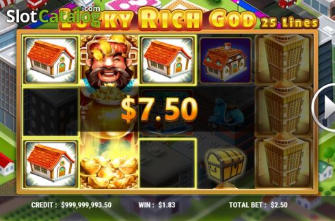 Скрин4. Lucky Rich God слот