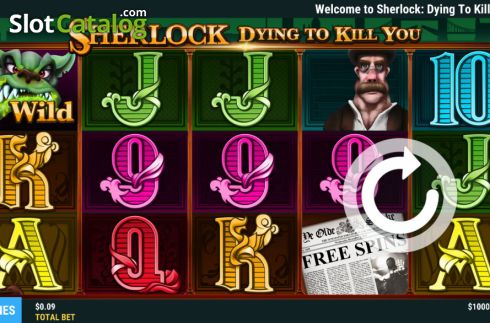 Скрин2. Sherlock: Dying to Kill You слот