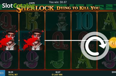 Скрин3. Sherlock: Dying to Kill You слот