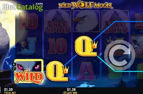 Скрин3. Wild Wolf Moon слот