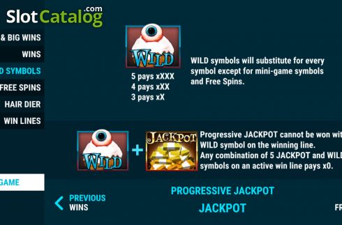 Скрин7. Sweeney Todd Slots слот