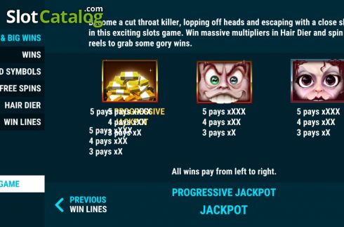 Скрин8. Sweeney Todd Slots слот