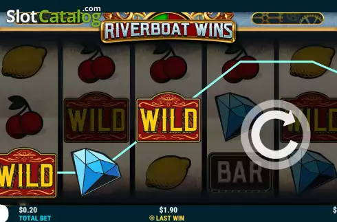 Скрин3. Riverboat Wins слот