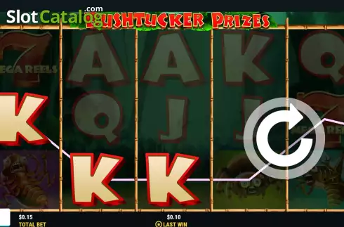 Скрин3. Bushtucker Prizes слот