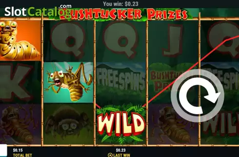 Скрин5. Bushtucker Prizes слот