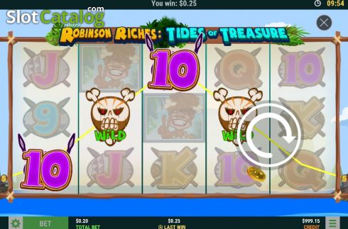 Скрин5. Robinson Riches: Tides of Treasure слот