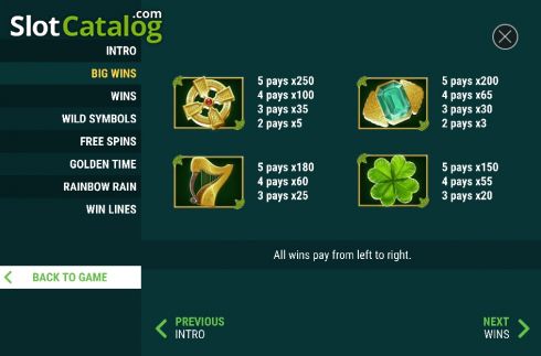 Скрин8. Spin A Wheel O'Gold слот
