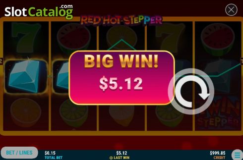 Скрин3. Red Hot Stepper слот