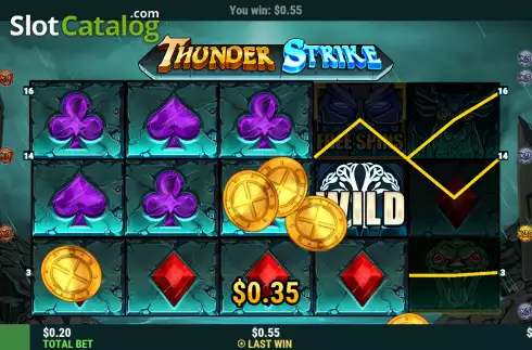 Скрин4. Thunder Strike слот