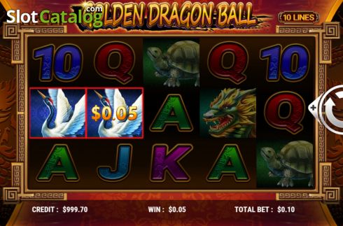 Скрин4. Golden Dragon Ball слот