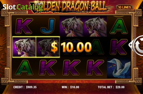 Скрин5. Golden Dragon Ball слот