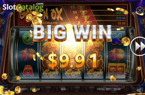 Скрин3. Golden Ox (Slot Factory) слот