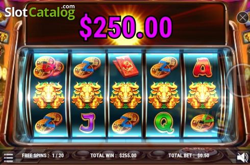 Скрин9. Golden Ox (Slot Factory) слот