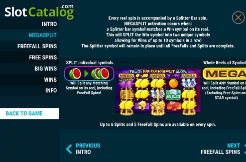 Скрин7. Fruity MegaSplit Slots слот