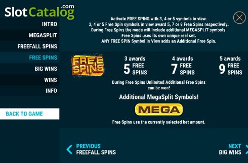 Скрин9. Fruity MegaSplit Slots слот