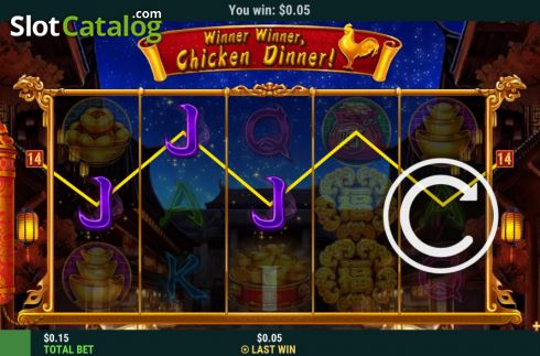 Скрин3. Winner Winner Chicken Dinner слот