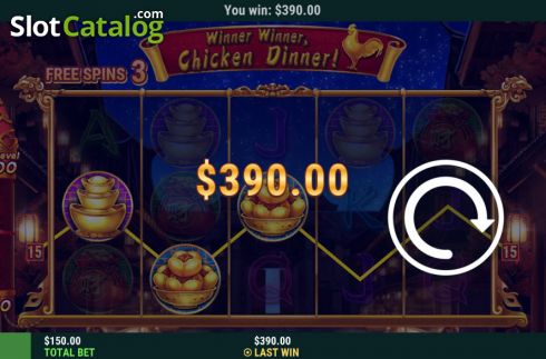 Скрин5. Winner Winner Chicken Dinner слот