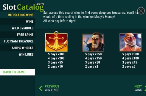 Скрин7. Mobys Money слот