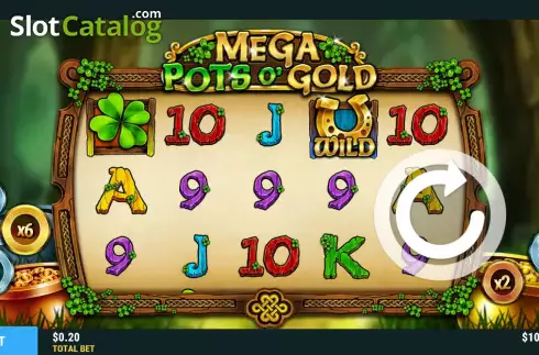 Скрин2. Mega Pots O Gold слот