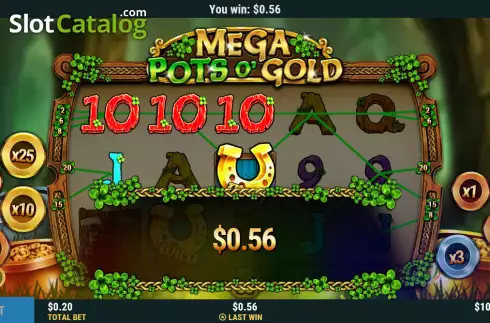 Скрин4. Mega Pots O Gold слот