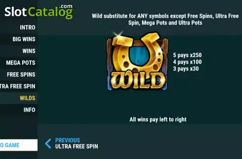 Скрин5. Mega Pots O Gold слот