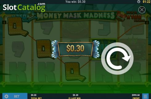 Скрин3. Money Mask Madness слот