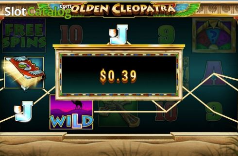 Скрин3. Golden Cleopatra слот