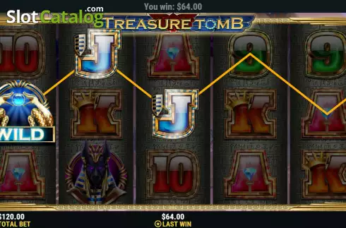 Скрин4. Treasure Tomb (Slot Factory) слот
