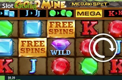 Скрин2. Gold Mine MegaSplit слот