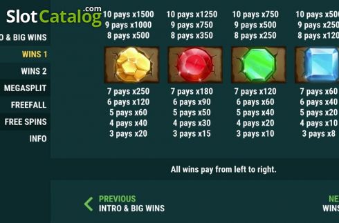 Скрин6. Gold Mine MegaSplit слот