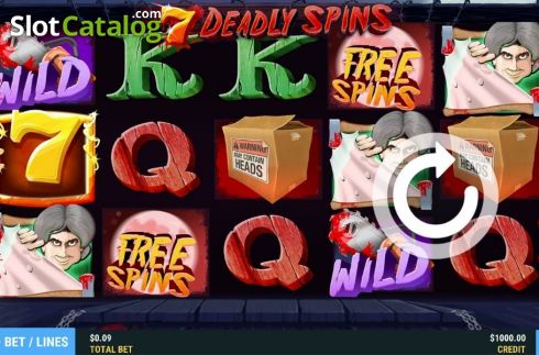 Скрин2. 7 Deadly Spins слот