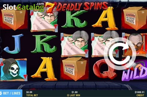 Скрин4. 7 Deadly Spins слот