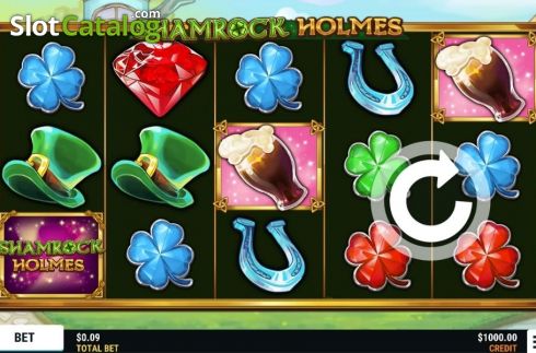 Скрин3. Shamrock Holmes (Slot Factory) слот