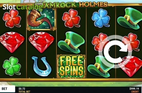Скрин4. Shamrock Holmes (Slot Factory) слот