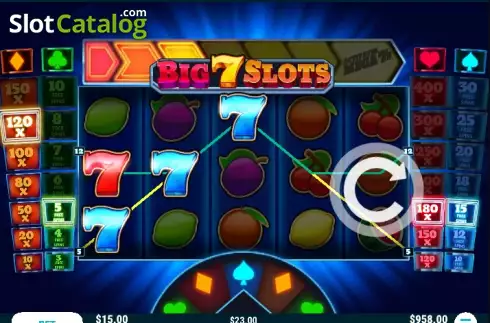 Скрин3. Big 7 Slots слот