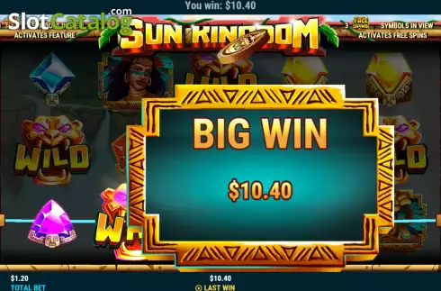 Скрин5. Sun Kingdom слот