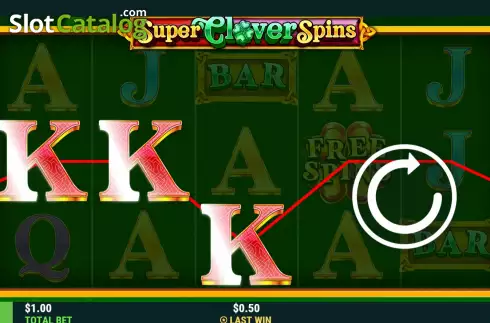 Скрин3. Super Clover Spins слот