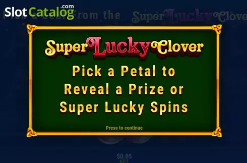 Скрин6. Super Clover Spins слот