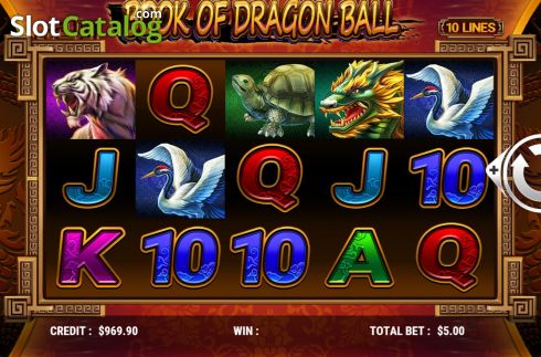 Скрин2. Book of Dragon Ball слот