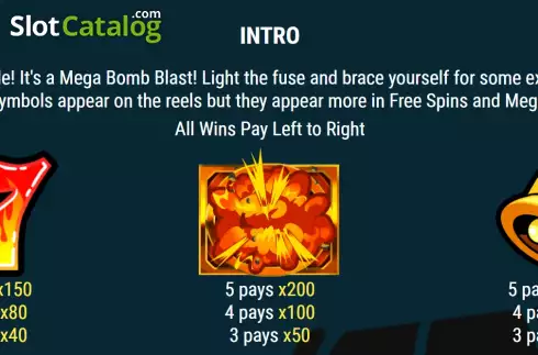 Скрин5. Bomb Blaster слот