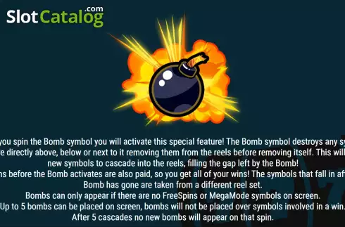 Скрин8. Bomb Blaster слот