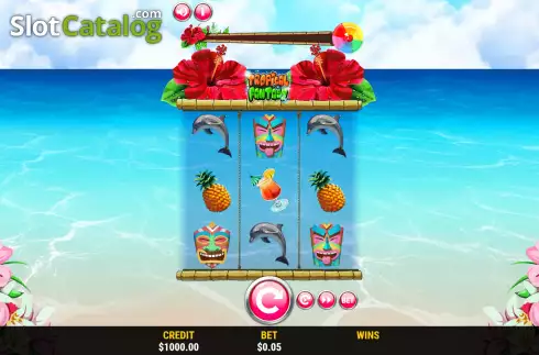 Скрин2. Tropical Fantasy слот